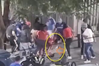 Aficionados de Cruz Azul agreden a un hombre en la Colonia Juárez