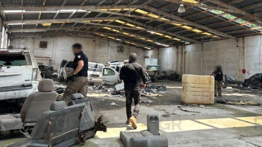 Agentes federales aseguran 15 camionetas blindadas en operativo en Reynosa