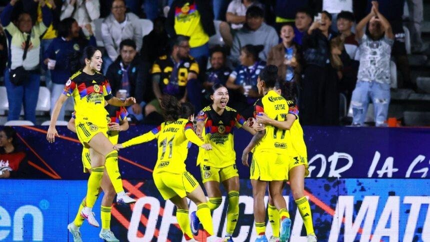 América Femenil conquista la Concacaf W y logra el doblete