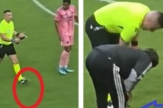 Árbitro de la MLS provoca risas por zapato roto en partido del Inter Miami
