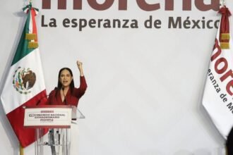 Ariadna Montiel inicia liderazgo en Morena evitando polémica sobre narcotráfico.