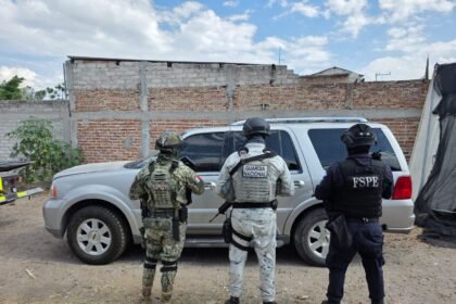 Aseguran vehículo blindado y equipo exclusivo para seguridad en Celaya