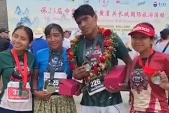 Atletas rarámuris y mixtecos destacan con cinco medallas en China