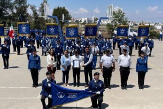 Bachillerato Militarizado León II recibe Distintivo de Buenas Prácticas Ambientales