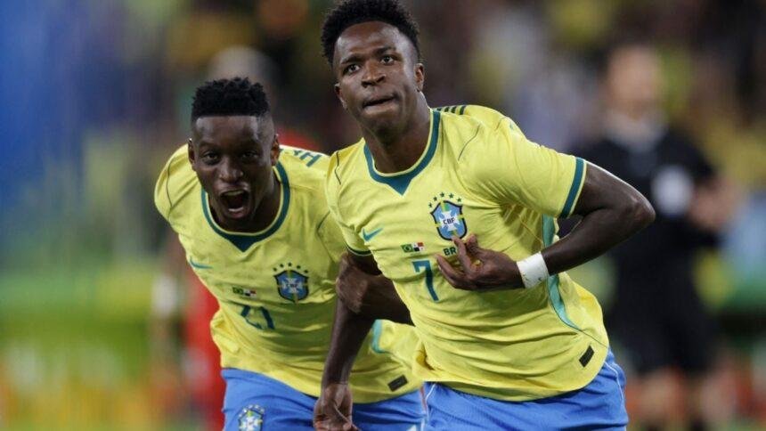 Brasil se impone 6-2 a Panamá y se prepara para el Mundial