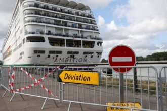 Brote de gastroenteritis en crucero en Francia deja un fallecido.