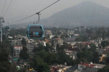 Cablebús acorta a 36 minutos los traslados en Álvaro Obregón