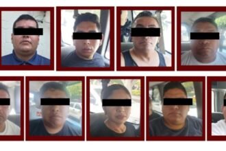 Capturan a nueve policías de Hidalgo acusados de homicidio en Progreso de Obregón