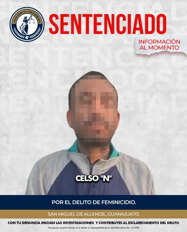 carcel de 23 anos para celso n por feminicidio en Cárcel de 23 años para Celso N por feminicidio en su domicilio
