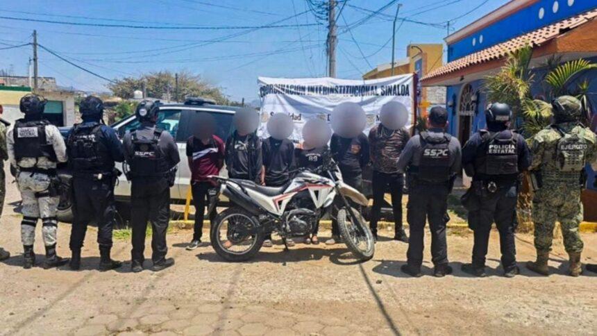 Catean hoteles en Sinaloa; hallan drogas y detienen a siete individuos