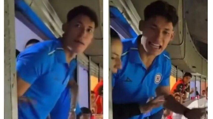 Chiquete Orozco desafía a un aficionado de Atlas en un altercado