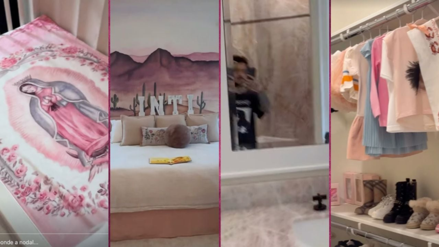 Christian Nodal revela el cuarto de Inti y su reencuentro con ella