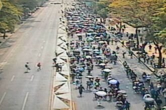 CNTE inicia movilización en CDMX antes del paro del 1 de junio