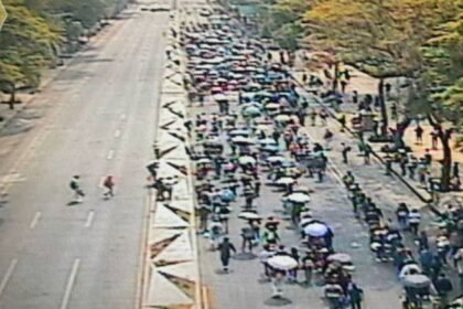 CNTE inicia movilización en CDMX antes del paro del 1 de junio