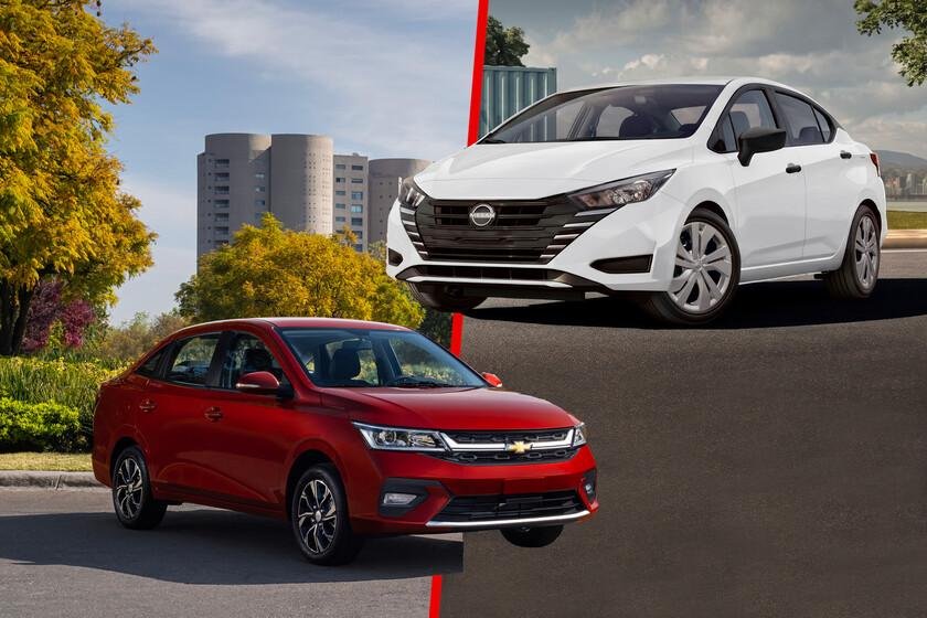 Comparativa técnica: Chevrolet Aveo vs. Nissan V-Drive en México 2026.