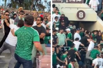 Conflictos entre aficionados mexicanos tras el triunfo del Tri en el Rose Bowl