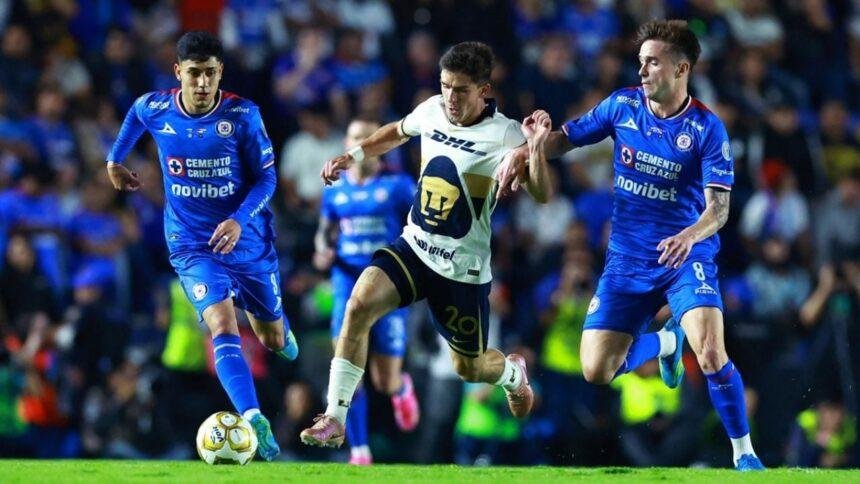 Cruz Azul y Pumas empatan sin goles en la Final de Ida