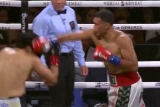 David Benavidez se consagra campeón mundial tras noquear a 'Zurdo' Ramírez