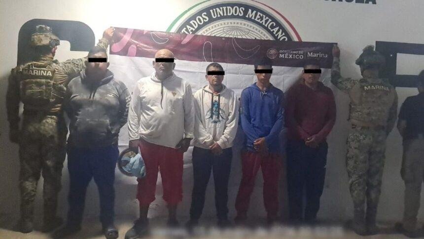 Decomisan tonelada y media de cocaína en aguas de Chiapas; cinco detenidos