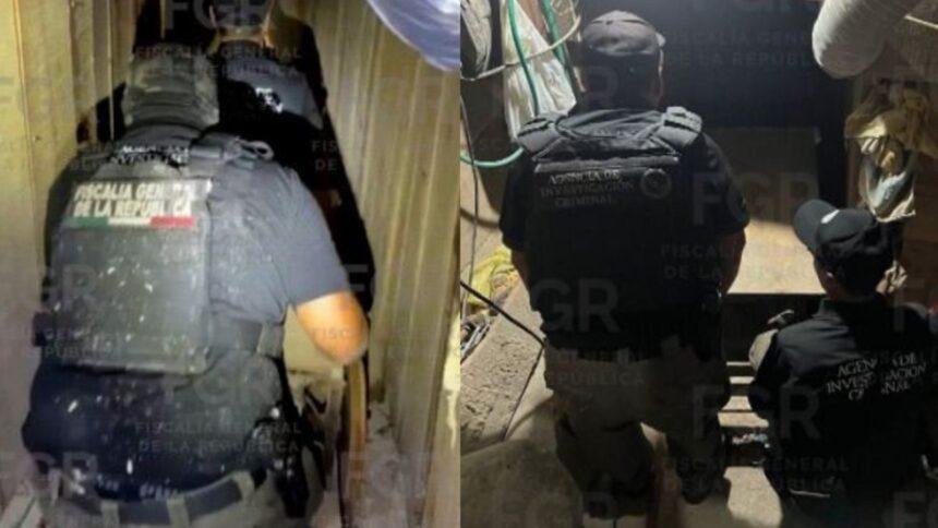 Descubren túnel de 260 metros entre Tijuana y Estados Unidos para narcotráfico.