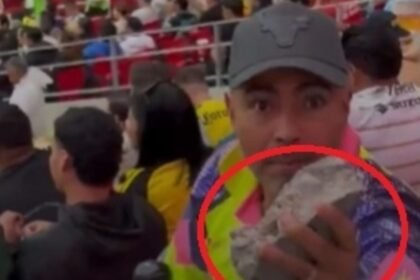 Desprendimiento de cemento en butacas del Estadio Azteca a meses del Mundial 2026