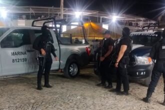 Detienen a estadounidense tras jornada de violencia en Tecomán, Colima.