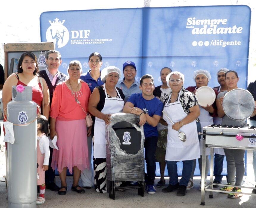 DIF Estatal dota de equipo a comedor escolar en Irapuato