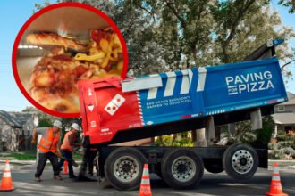 Domino's atribuye errores en entrega de pizzas a baches y lanza campaña ilegal en México.