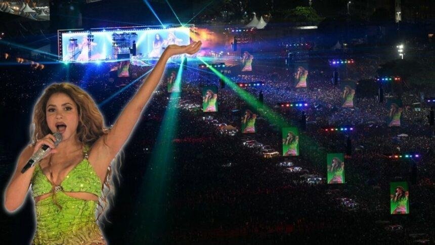 El histórico concierto de Shakira ante 2 millones en Copacabana