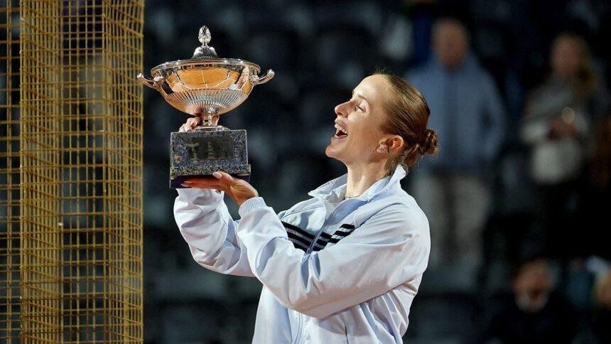 Elina Svitolina conquista el Abierto de Italia y da un emotivo discurso