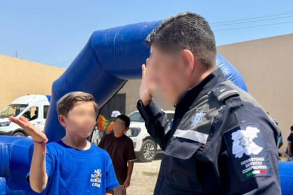 FSPE y Policía de Caminos celebran a niños en tratamiento oncológico en evento.