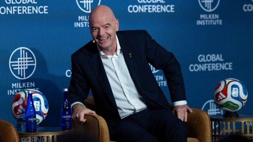 Gianni Infantino se burla de los precios de reventa en la Final del Mundial