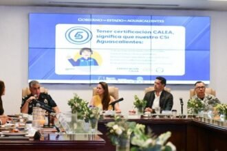 Gobernadora de Aguascalientes lidera reunión nacional de seguridad tras operativo ferial.