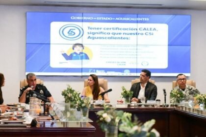 Gobernadora de Aguascalientes lidera reunión nacional de seguridad tras operativo ferial.