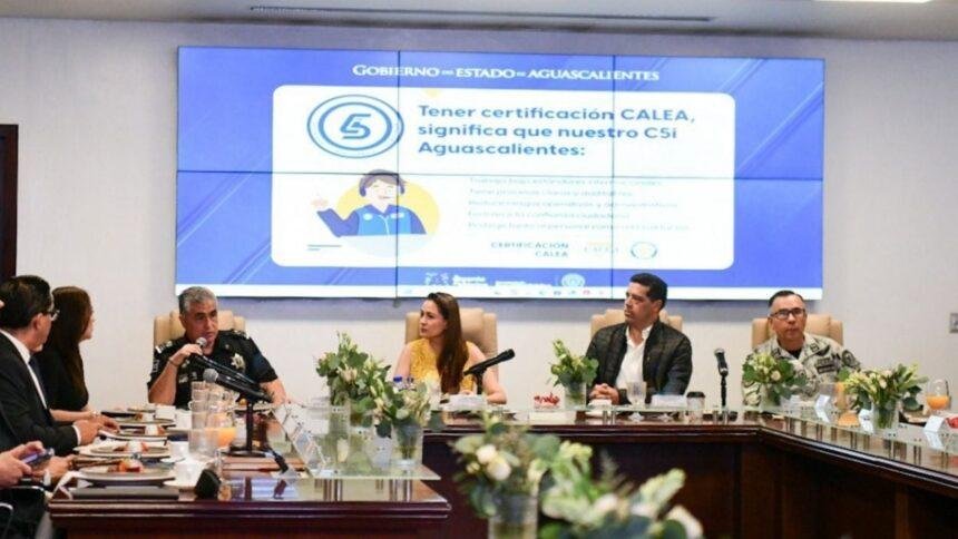 Gobernadora de Aguascalientes lidera reunión nacional de seguridad tras operativo ferial.