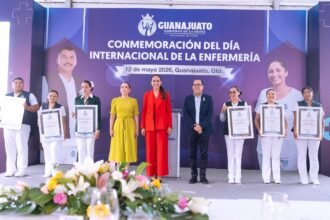 Gobernadora de Guanajuato destaca la labor de los profesionales de enfermería
