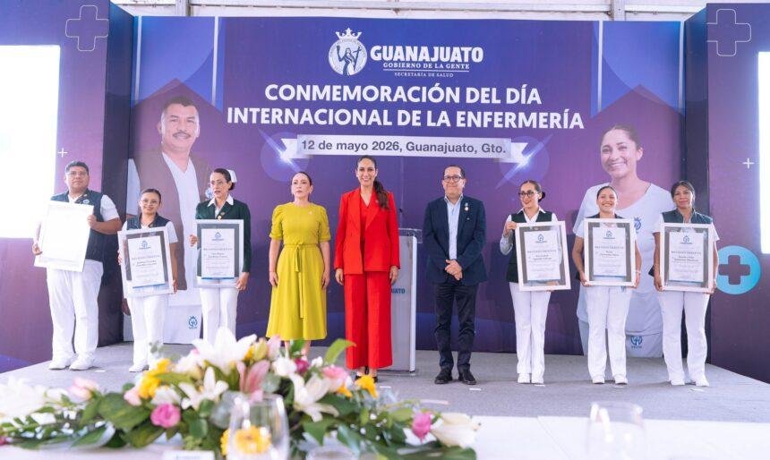 Gobernadora de Guanajuato destaca la labor de los profesionales de enfermería