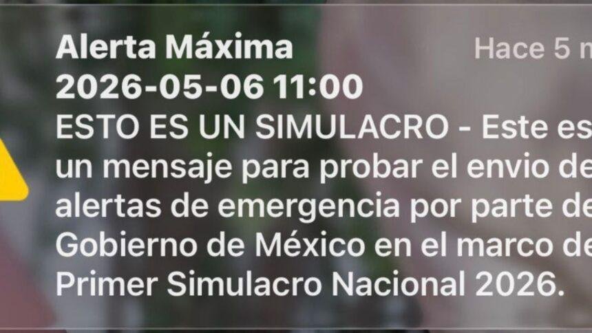 gobierno federal ajusta alerta de sismo a alerta maxima en Gobierno Federal ajusta alerta de sismo a “alerta máxima” en celulares