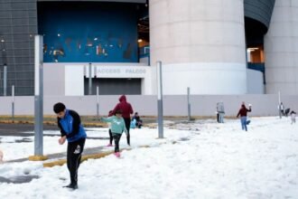 Granizada en Puebla causa daños en inmuebles y capa de hielo