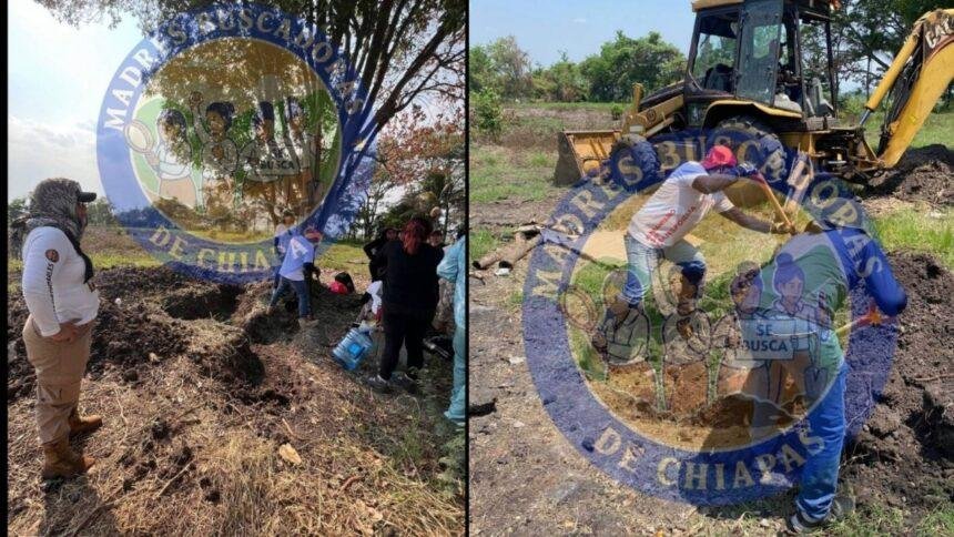 Hallan restos calcinados en fosa en Chiapas; advierten sobre campo de exterminio
