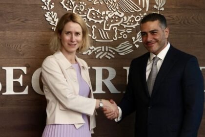 Harfuch y UE discuten seguridad y crimen organizado antes de cumbre bilateral