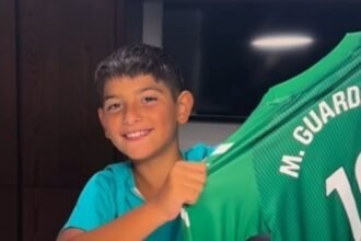 Hijo de Andrés Guardado brilla con hat-trick en el Real Betis
