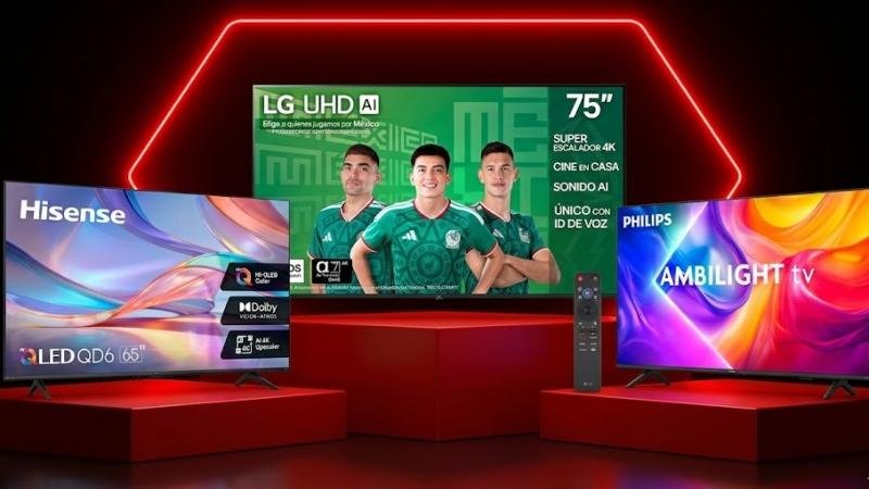 Hot Sale 2026: Televisores en promoción para ver partidos de verano