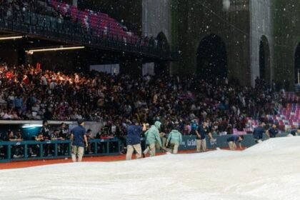 Inauguración del Estadio Yu’va en Oaxaca: lluvia y protestas marcan el evento