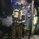 Incendio devasta patio de vivienda en colonia Las Margaritas, Michoacán