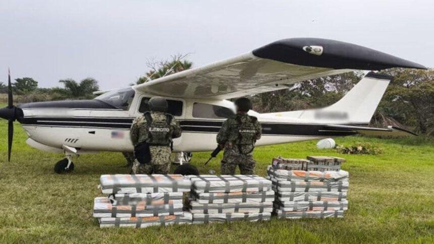 Interceptan en Tabasco más de 600 kilos de cocaína proveniente de EE. UU.