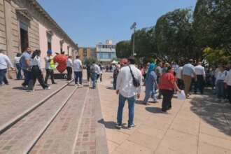 Irapuato participa en el Primer Simulacro Nacional 2026 en la Presidencia.