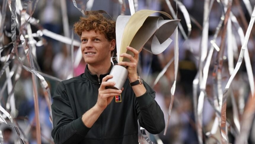 Jannik Sinner hace historia al ganar cinco Masters consecutivos en Madrid