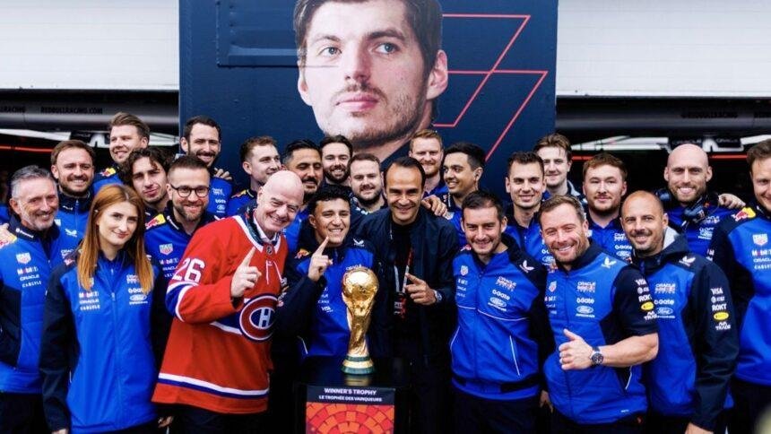 La Copa del Mundo genera entusiasmo en el Gran Premio de Canadá