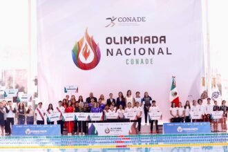 Libia inaugura la Olimpiada de Natación CONADE 2023